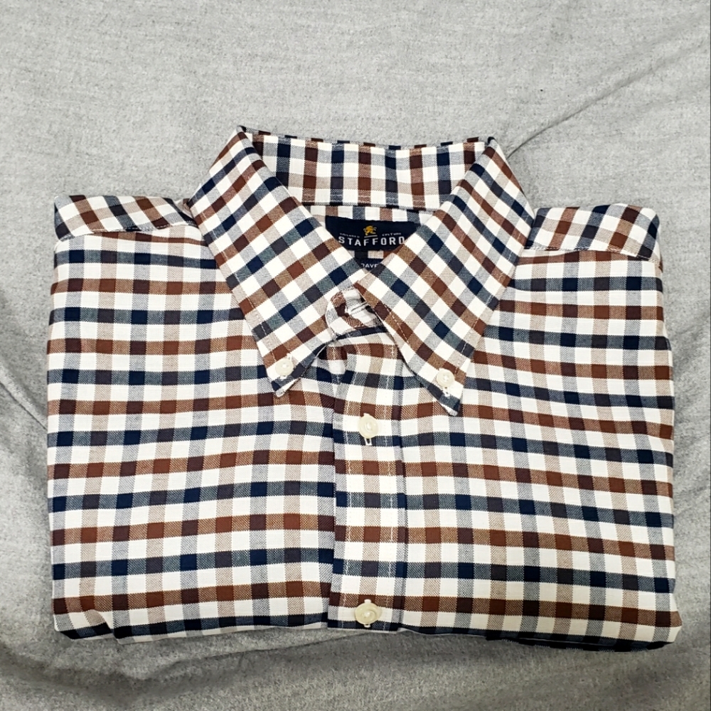 Mens Button Down Oxford Shirt